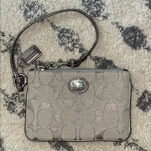 Coach small wristlet